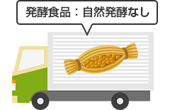 発酵食品：自然発酵なし